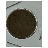 ANTIQUE UNITED STATES CIVIL WAR INDIAN HEAD PENNY