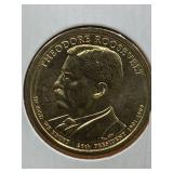 UNITED STATES ROOSEVELT COMMEMORATIVE DOLLAR 2013
