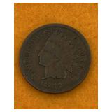 INDIAN HEAD PENNY UNITED STATES 1887 - NICE  DATE