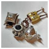 SILVER PANDORA BEADS  BEADS (~WEIGHT 10.9G)