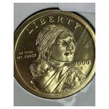 AMAZING UNITED STATES SCAGAWA DOLLARS 2 PCS GEM