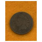 INDIAN HEAD PENNY UNITED STATES 1873 - NICE  DATE