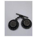 VICTORIAN ANTIQUE CUFFLINK FOR REPURPOSE