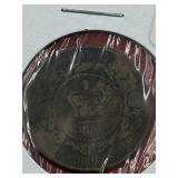 1861 NEW BRUNSWICK ONE CENT