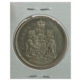 CANADA 1965 ***SILVER*** COIN 50 CENT  MINT