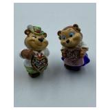 KINDER OCTOBERFEST TEDDIES 1996 2 PCS / COLLECT