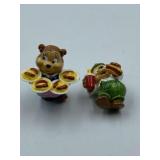 KINDER OCTOBERFEST TEDDIES 1996 2 PCS / COLLECT