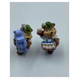 KINDER OCTOBERFEST TEDDIES 1996 2 PCS / COLLECT