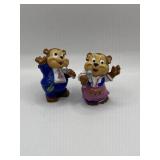 KINDER OCTOBERFEST TEDDIES 1995 2 PCS / COLLECT