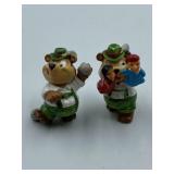 KINDER OCTOBERFEST TEDDIES 1996 2 PCS / COLLECT