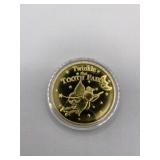 TWINKLE THE TOOTH FAIRY GOLD PLATED COMMEMORATIVE
