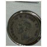 CANADA 1943 WWII + 1946 ***SILVER *** DIMES 2 PCS