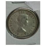 CANADA 1960 + 1961 ***SILVER *** DIMES 2 PCS MINT