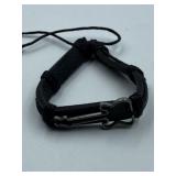 LEATHER ROCK STAR / GUITAR BRACELET  - NEW