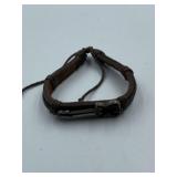 LEATHER ROCK STAR / GUITAR BRACELET  - NEW