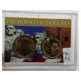 UNITED STATES PROOF LIKE PRESIDENTIAL DOLLARS