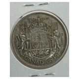 CANADA 1946 50 CENT***SILVER*** COIN   - MINT -