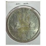CANADA VOYAGUR ***SILVER*** DOLLAR 1966 MINT