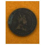 CANADA LARGE CENT WWI COIN 1907 - ANTIQUE NICE