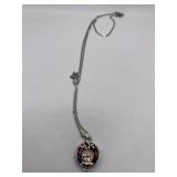 NEW BEST FRIENDS PENDANT ON SILVER PLATED CHAIN -
