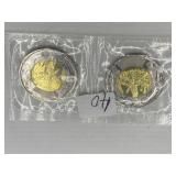 2015 CANADIAN $2 WAIT FOR ME DADDY TOONIE COINS