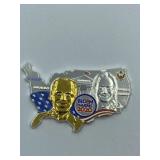RARE JOE BIDEN / KAMALA HARRIS US MAP SHAPED 2