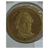 UNITED STATES PRESIDENTIAL DOLLARS BUCHANAN /