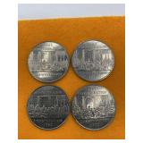 RCM 1982 CANADA CONSTITUTION DOLLARS  4 PCS GEM