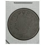 UNITED STATES PROGRESSIVE ERA 1900 LIBERTY NICKEL