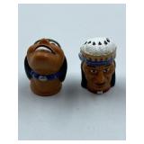 KINDER 1997 SUPRISE PREMIUMS INDIAN HEAD THIMBLES