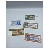 LOT OF ASSORTED BANK NOTES