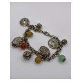 VINTAGE CHARM BRACELET  - LYONS FRANCE ESTATE