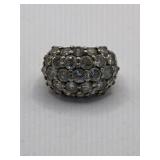 VINTAGE STATEMENT RING (POSSIBLE PASTE STONES)
