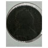 ANTIQUE LOWER CANADA 1737 FRENCH JETON TOKEN -