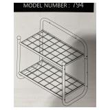 2TIER METAL RACK
