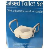 E-Z LOCK RAIZED TOILET SEAT