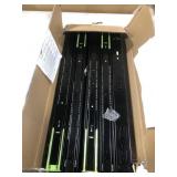 10 PAIRS 22 IN. DRAWER SLIDERS MISSING SOME