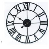 WALL CLOCK NEEDS NEW HANDS 23.8 INCH