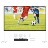 OSOERI, 120 IN. PORTABLE PROJECTOR SCREEN