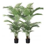 2 ARTIFICIAL PALM PLANTS5 FT. TALL