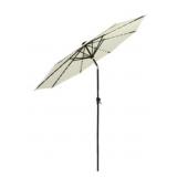 FLAME&SHADE LED PATIO UMBRELLA 10.83FT