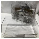 MDESIGN STORAGE BINS 15.3x7.7x6IN 4BINS
