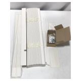 FAUX WOOD BLINDS 23x72IN