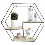 GEOMETRIC FLOATING SHELVES