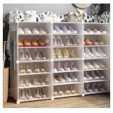JOMIFIN SHOE CLOSET 125.7x31.8x103.6IN