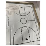 BASKETBALL COACHES 2 SIDED BOARD27.6c19.4
