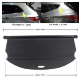 TRUNK ORGANIZER CARGO COVER SHIELDING SHADE BLACK
