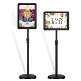 YOSE SET OF 2 ADJUSTABLE SIGN HOLDER
