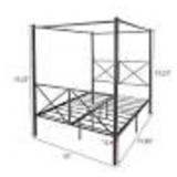 FULL SIZE METAL BED FRAME