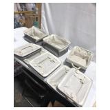 FOLDING STORAGE BASKETS 8 PC(L) 14.5 X (W) 11